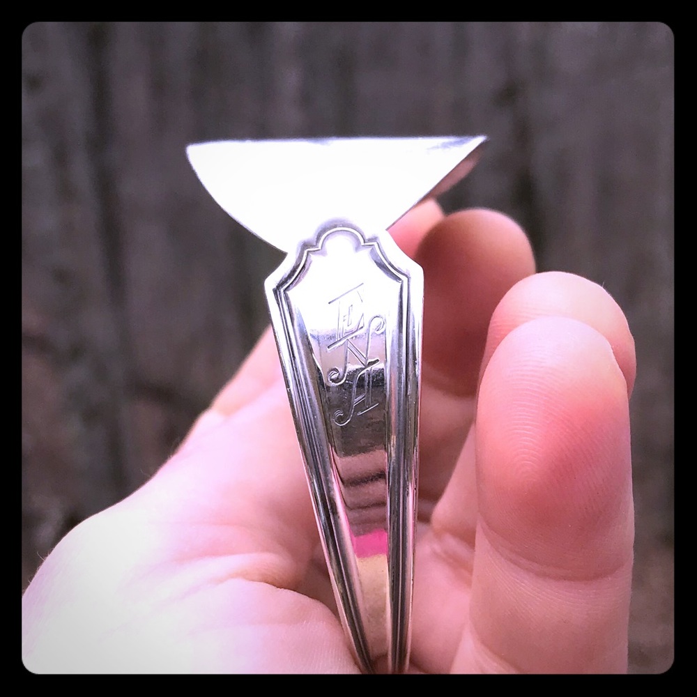 Sterling Silver Spoon Bracelet